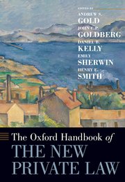 The Oxford Handbook of the New Private Law. 9780190919665