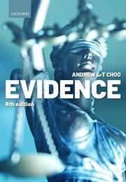 Evidence. 9780198864172