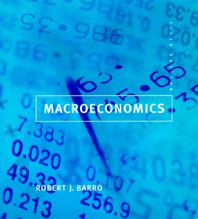 Macroeconomics. 9780262024365