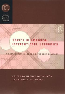 Topics in empirical international economics. 9780226060835