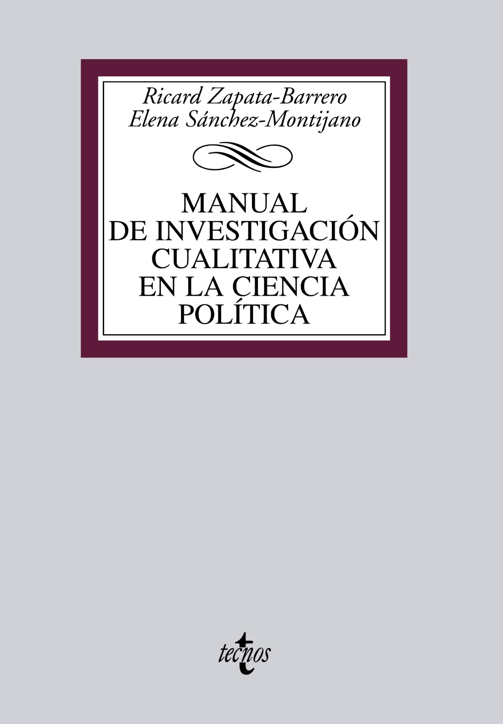 Manual de investigación cualitativa en la ciencia política. 9788430952632