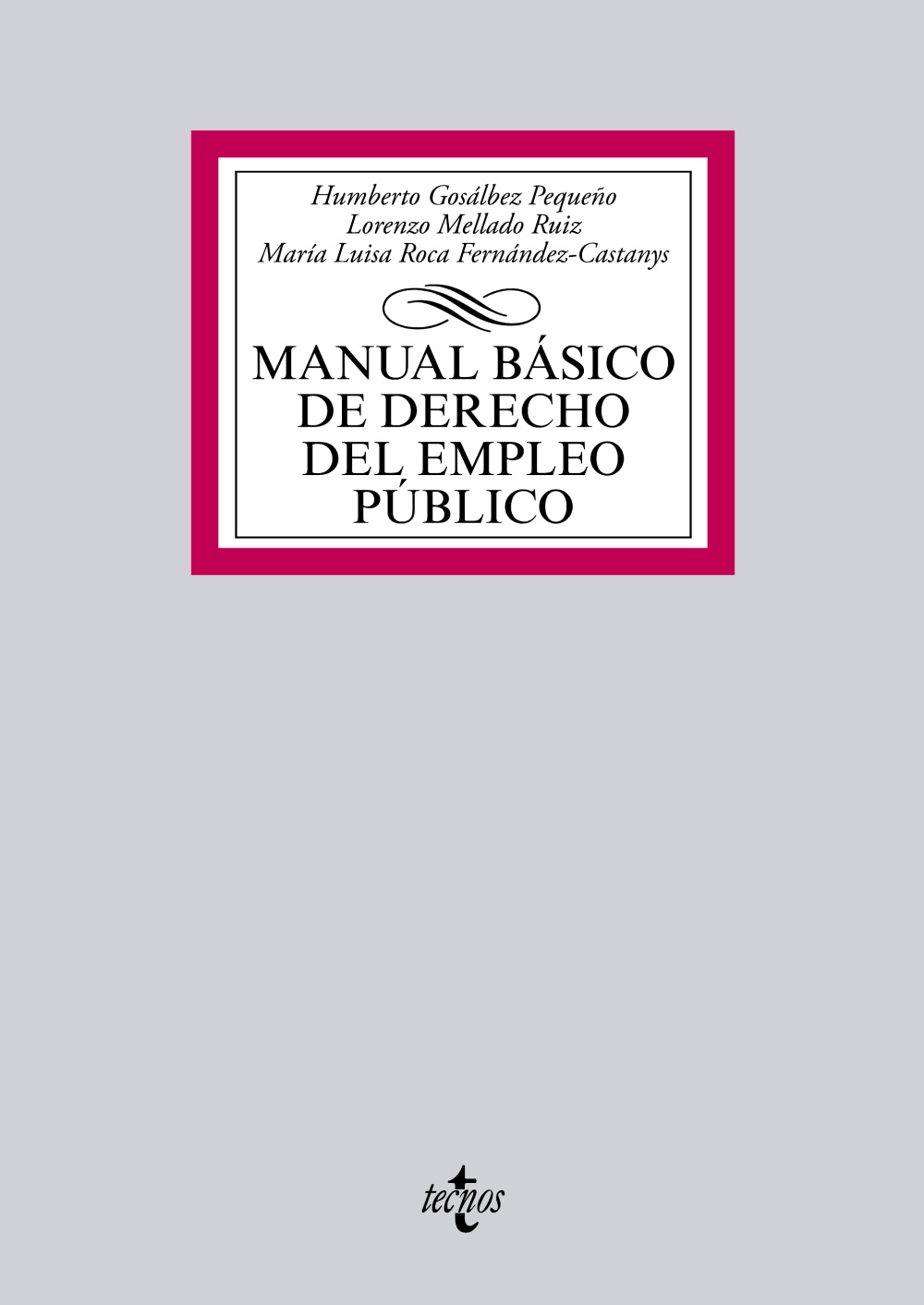 Manual básico de Derecho del empleo público