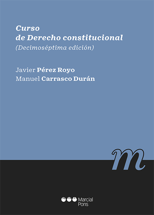 Curso de Derecho constitucional. 9788413812090