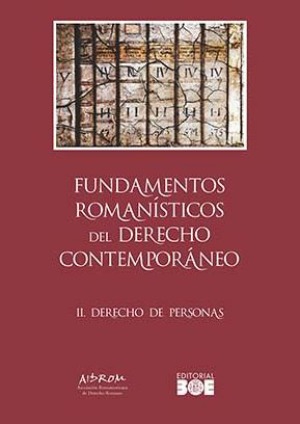 Fundamentos romanísticos del Derecho contemporáneo. 9788434027183