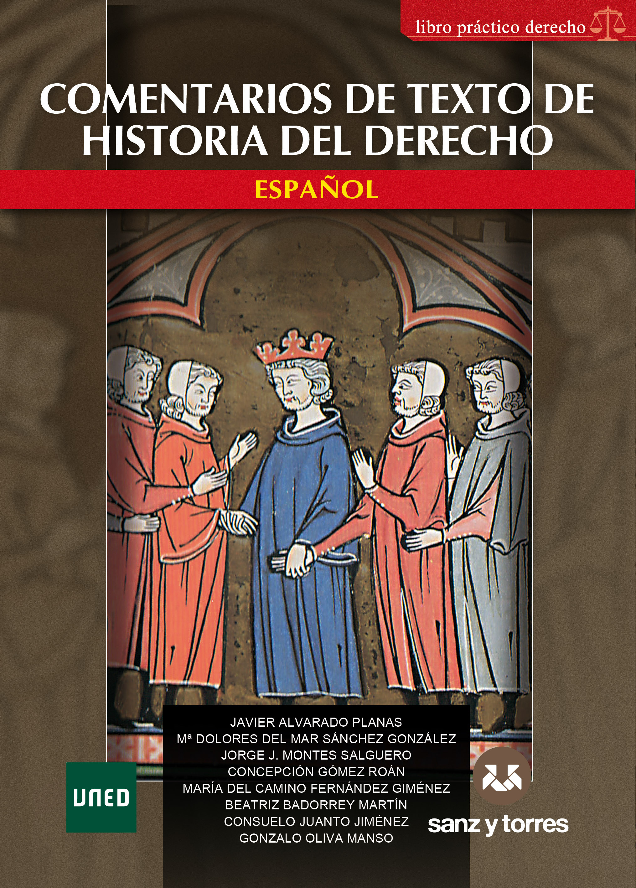 Comentarios de texto de historia del Derecho español. 9788418316234