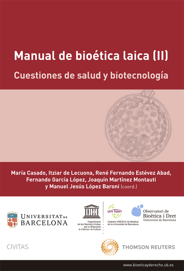 Manual de bioética laica (II). 9788413906324