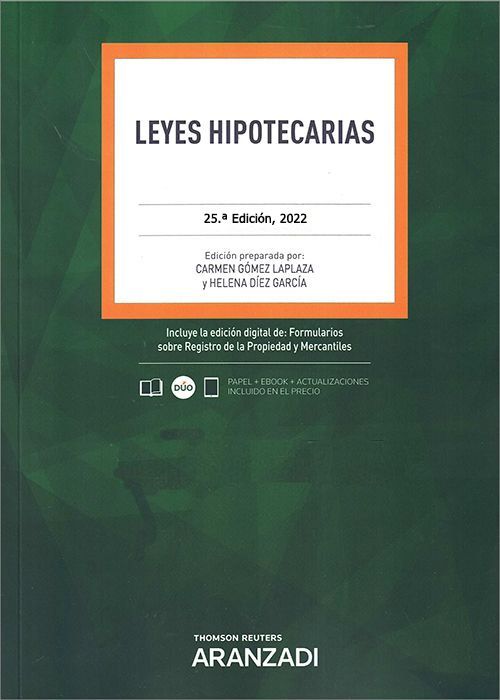 Leyes hipotecarias. 9788413914091