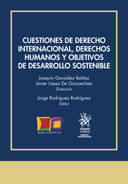 Cuestiones de Derecho internacional, Derechos Humanos y Objetivos de Desarrollo Sostenible. 9788411132657
