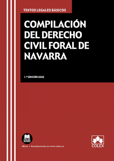 Compilación del Derecho Civil Foral de Navarra. 9788413593999