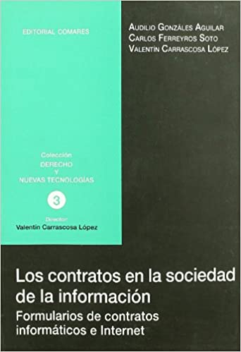 Los contratos en la Sociedad de la Información. 9788484448402