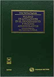 Nulidad de actuaciones en el procedimiento y procesos administrativos. 9788447031894