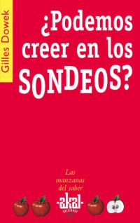 ¿Podemos creer en los sondeos?. 9788446020950