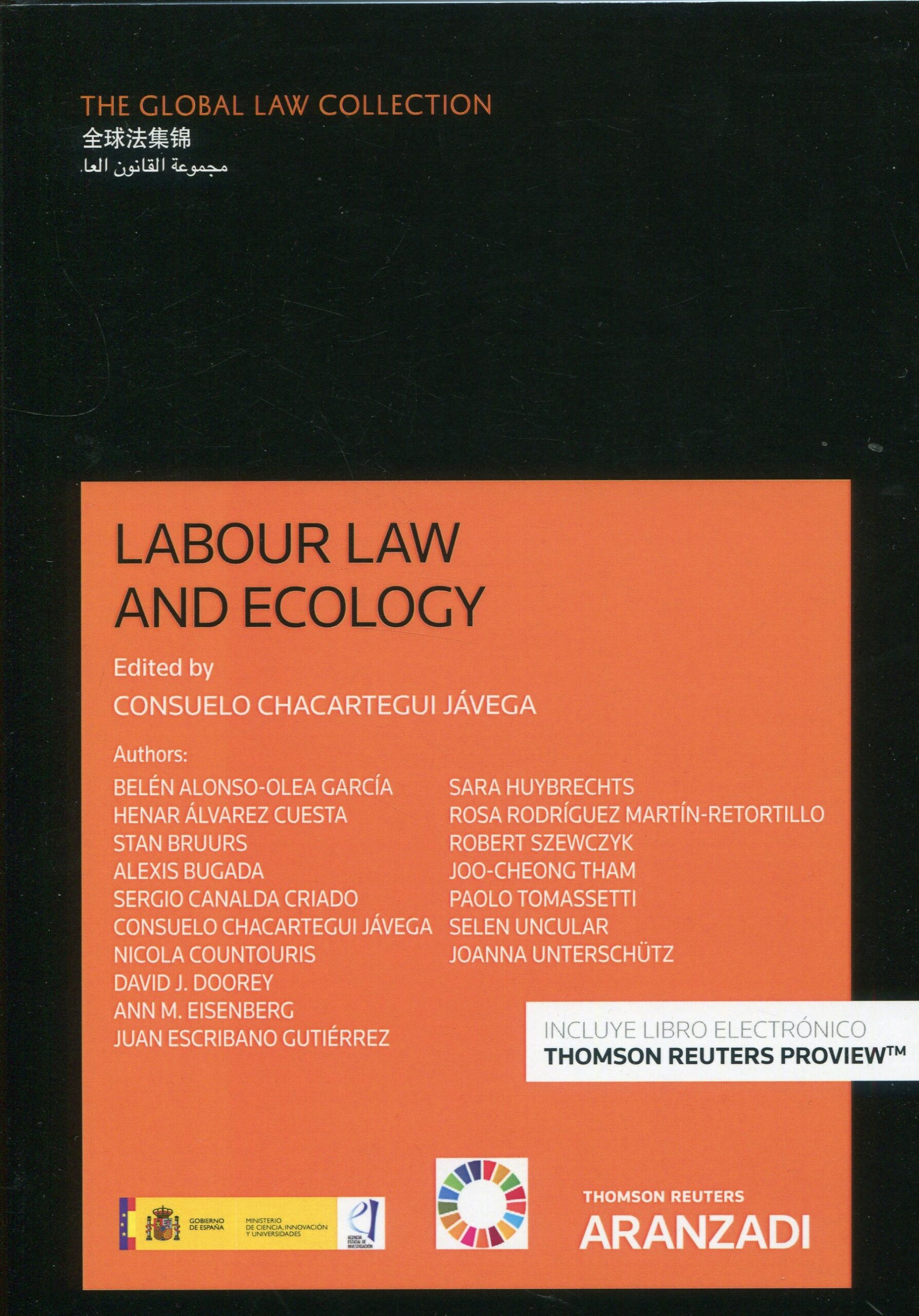 Labour law and ecology. 9788413919041