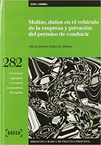 Multas, daños en el vehículo de la empresa y privación del permiso de conducir. 9788497902885