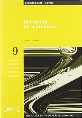 Ejecución de sentencias. 9788497903516