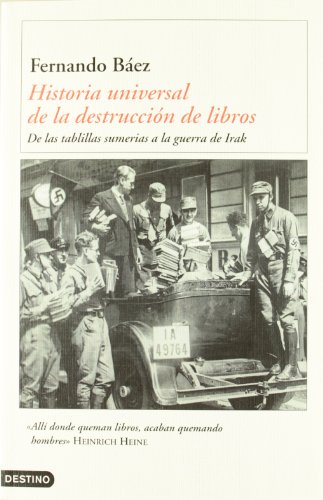 Historia universal de la destrucción de libros