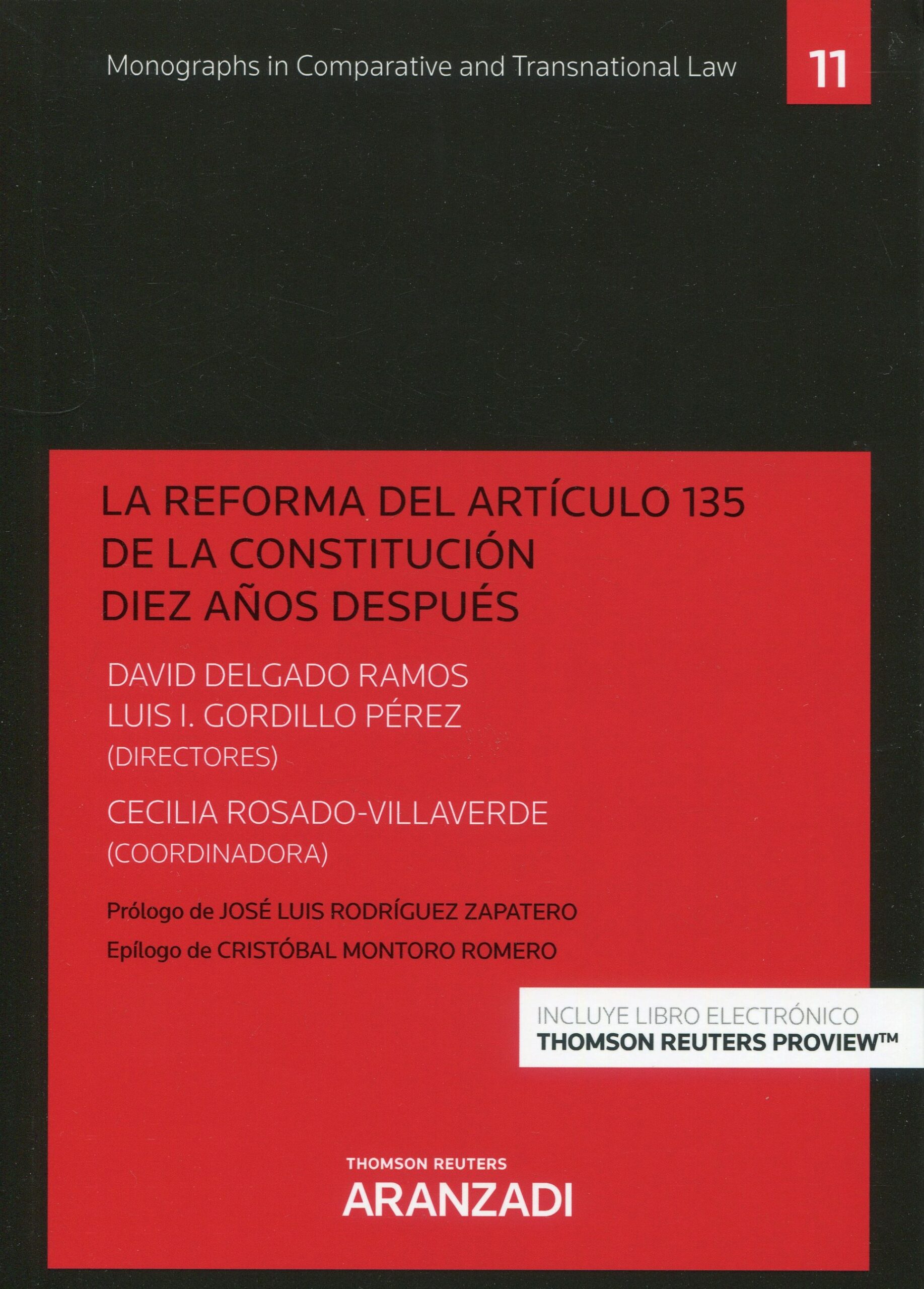 La reforma del Artículo 135 de la Constitución diez años después. 9788411251174
