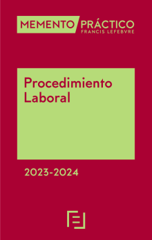 MEMENTO PRÁCTICO-Procedimiento Laboral  2023-2024. 9788419303585