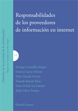 Responsabilidades de los proveedores de información en Internet. 9788498362497