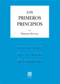 Los primeros principios. 9788498364705