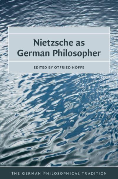 Nietzsche as German philosopher. 9781108719087