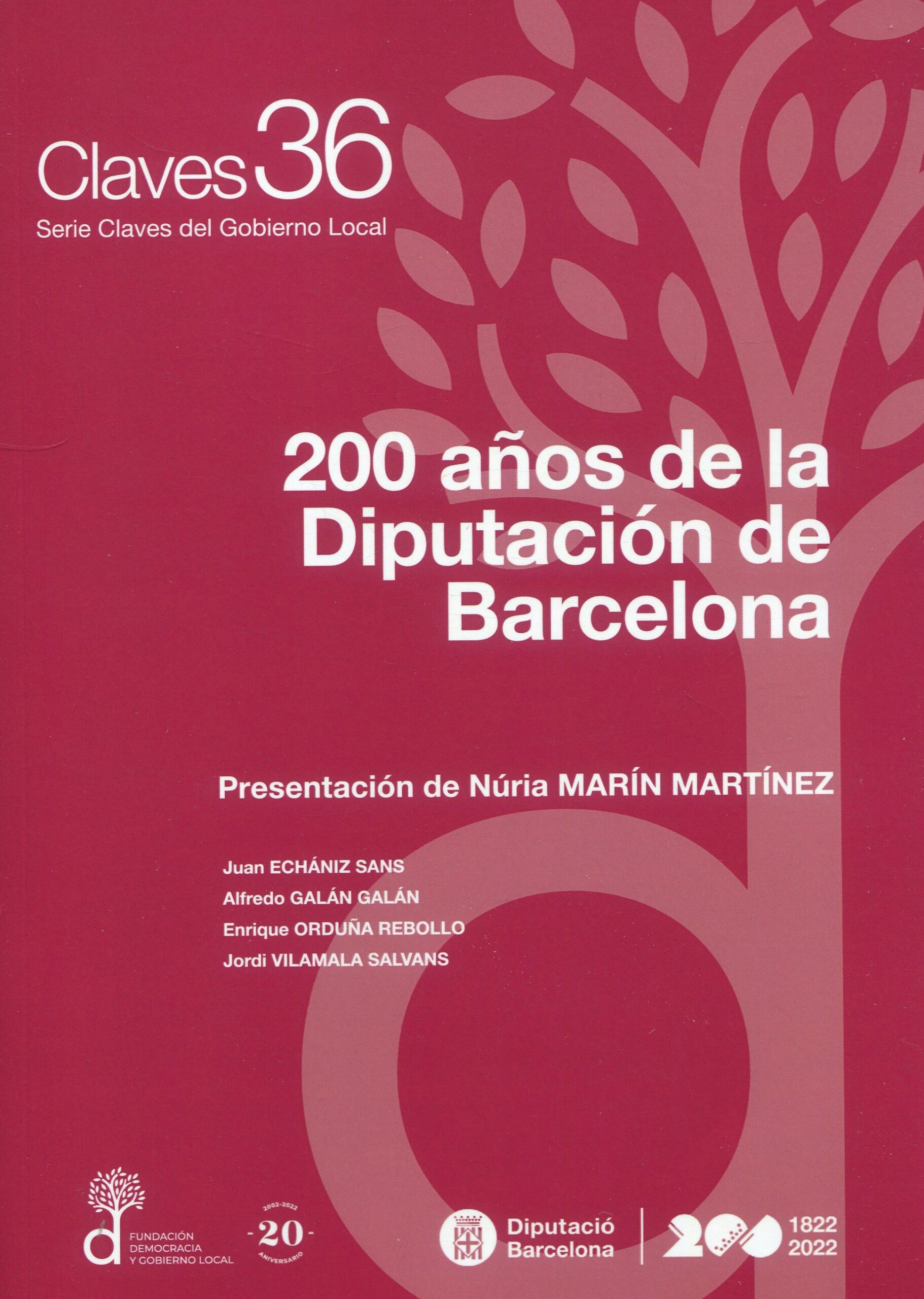 200 años de la Diputación de Barcelona. 9788412591217