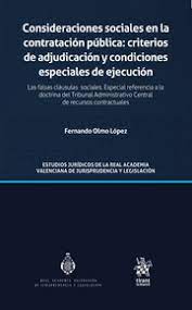 Consideraciones sociales en la contratación pública. 9788411136907