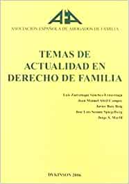 Temas de actualidad en Derecho de familia