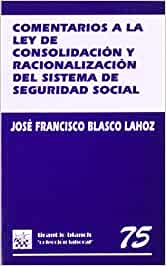 Comentarios a la Ley de consolidación y racionalizacion del sistema de Seguridad Social. 9788480027762