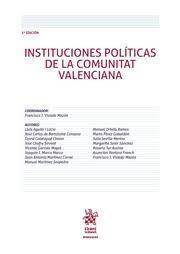 Instituciones políticas de la Comunitat Valenciana. 9788411136969