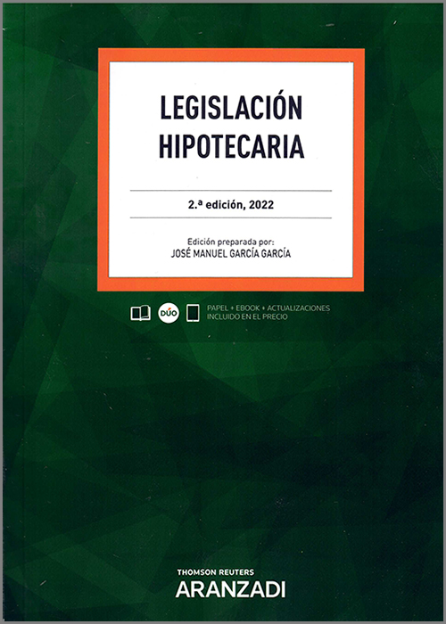 Legislación Hipotecaria. 9788413914855
