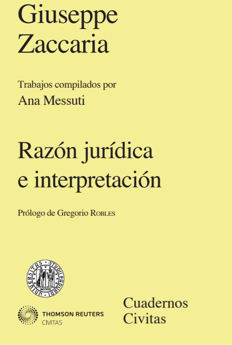 Razón jurídica e interpretación. 9788447022458