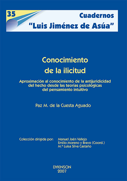 Conocimiento de la ilicitud
