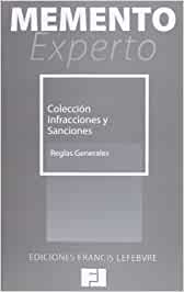 MEMENTO EXPERTO-Infracciones y Sanciones