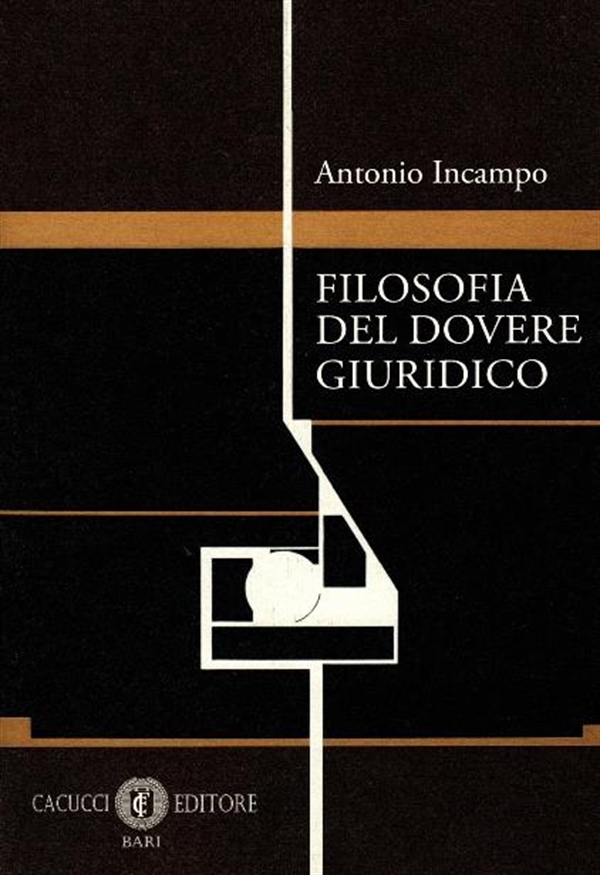 Filosofia del dovere giuridico. 9788866118336