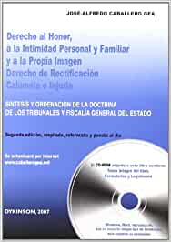 Derecho al honor, a la intimidad personal y familiar y a la propia imagen. Derecho de rectificación. Calumnia e injuria. 9788497729918