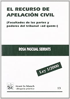 El recurso de apelación civil