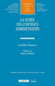 La durée des contrats administratifs. 9782275089331