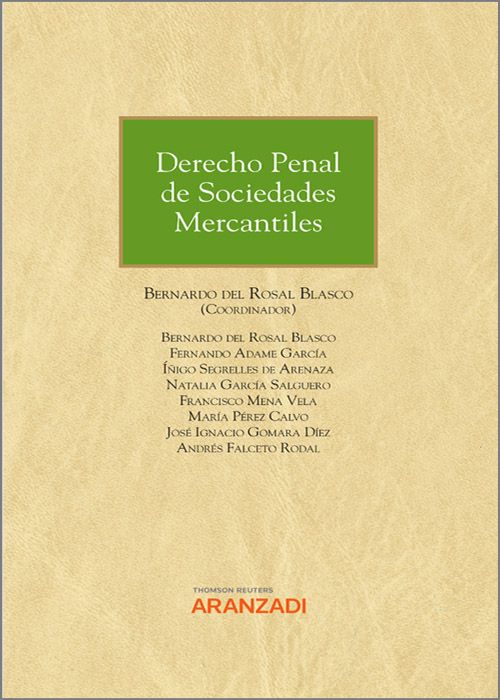 Derecho penal de sociedades mercantiles . 9788413908229