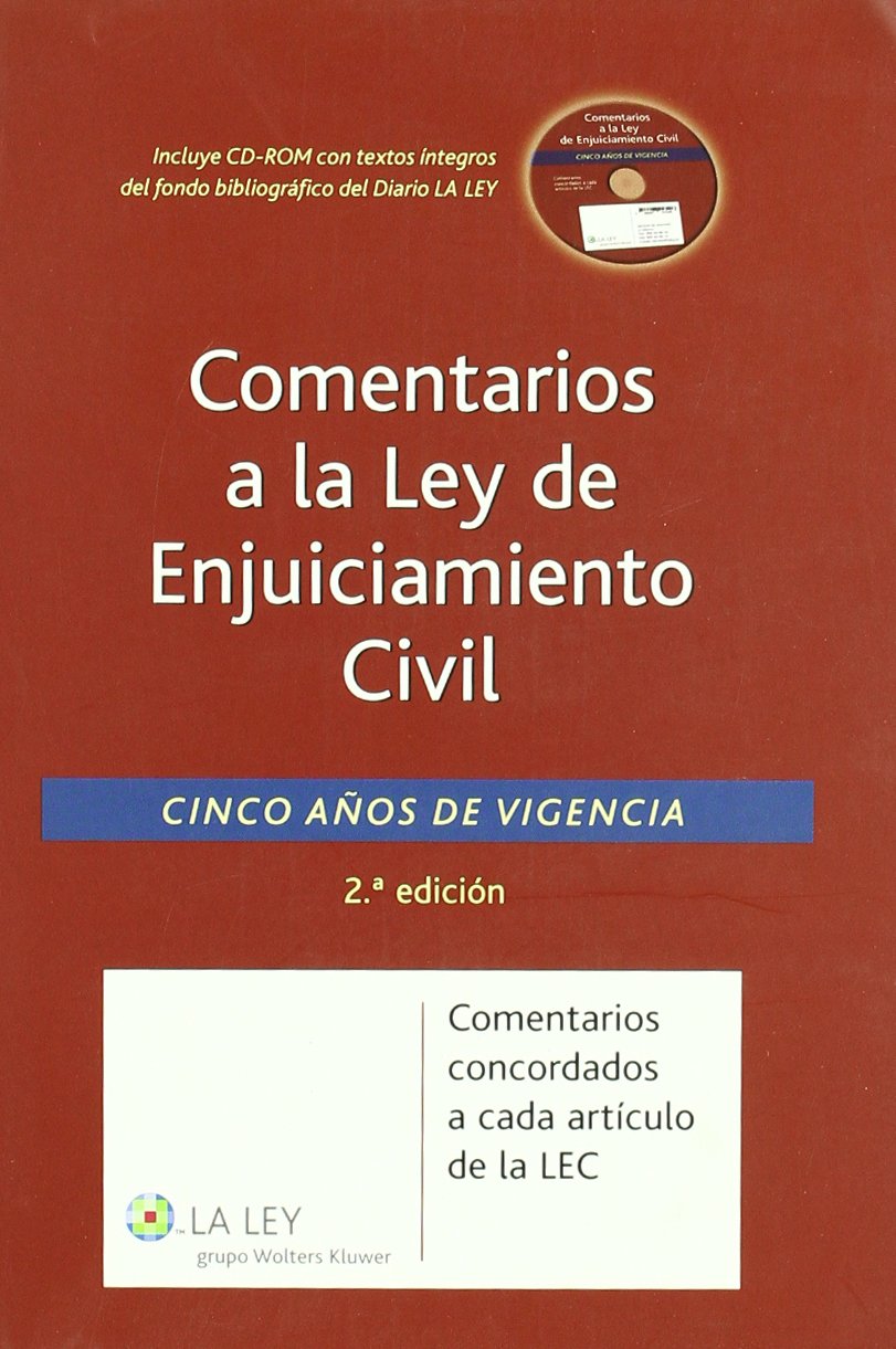 Comentarios a la Ley de Enjuiciamiento Civil. 9788497257206