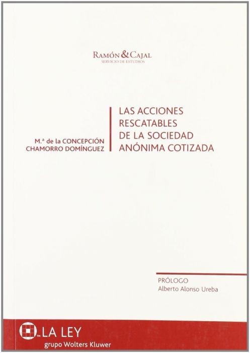 Las acciones rescatables de la Sociedad Anónima cotizada