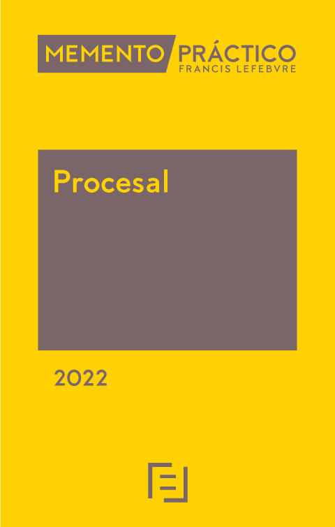 MEMENTO PRÁCTICO-Procesal 2022. 9788418899355