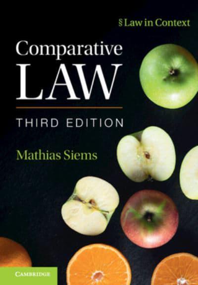Comparative Law. 9781108744058