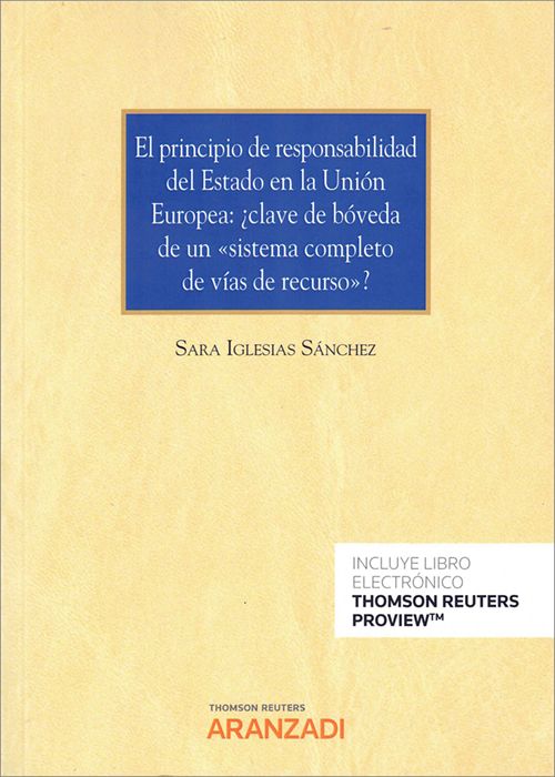 El principio de responsabilidad del Estado en la Unión Europea. 9788411244664