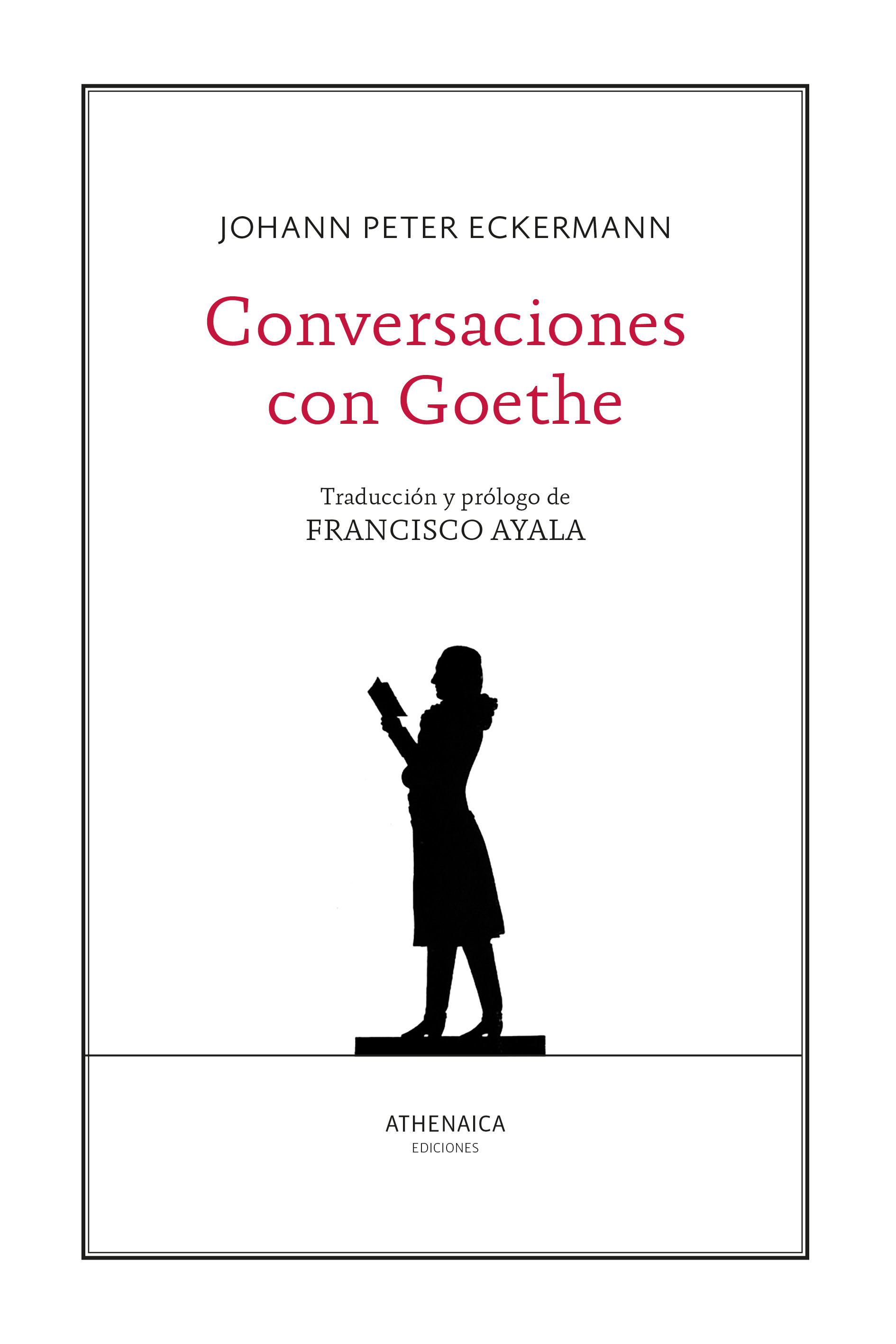Conversaciones con Goethe. 9788418239564