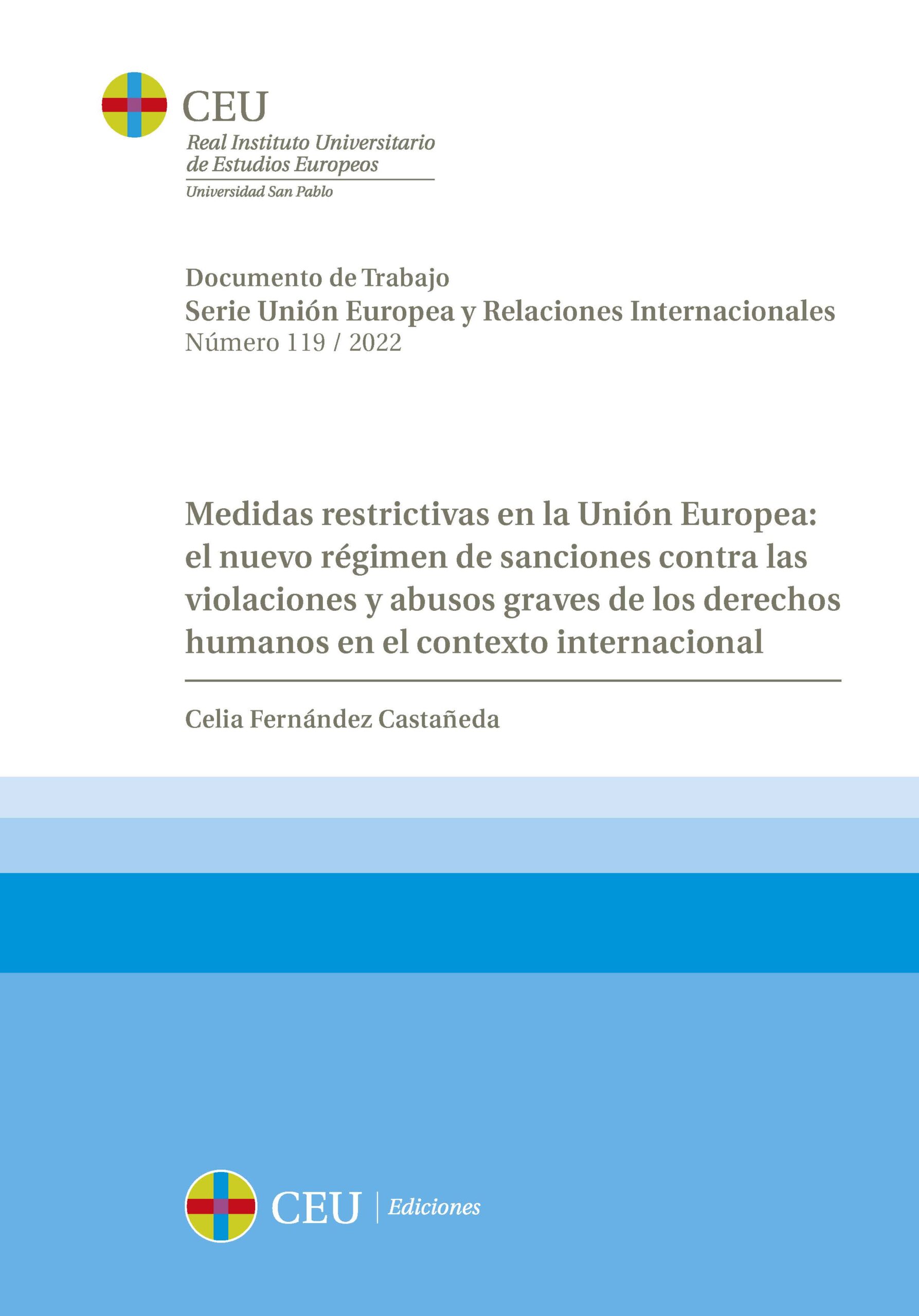 Medidas restrictivas en la Unión Europea. 9788418463969