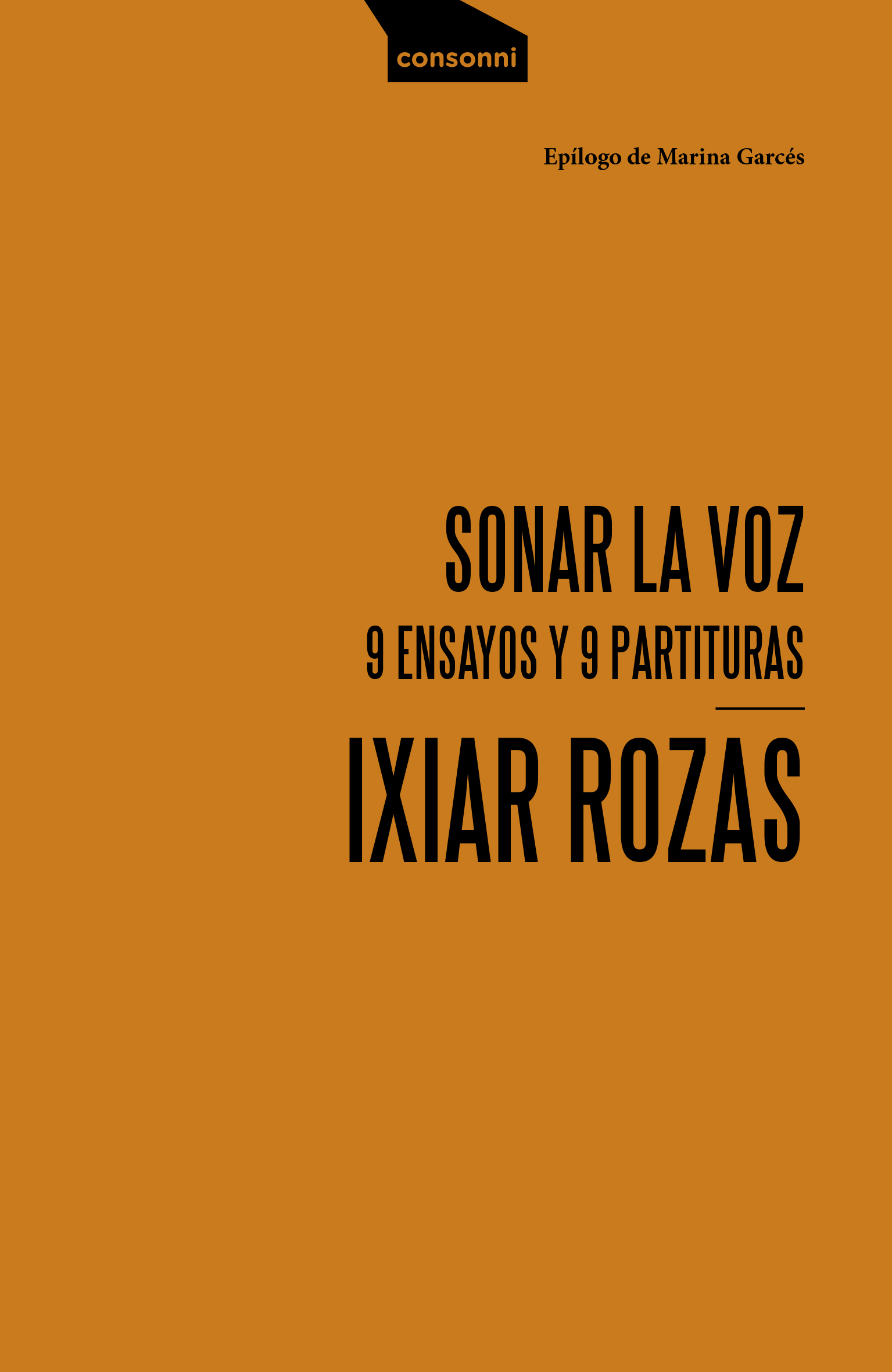 Sonar la voz. 9788416205844