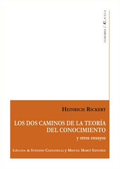 Los dos caminos de la teoría del conocimiento. 9788413693446