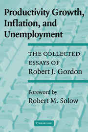 Productivity growth, inflation, and unemployment. 9780521531429