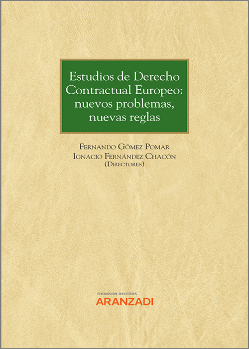 Estudios de Derecho contractual europeo. 9788413454658